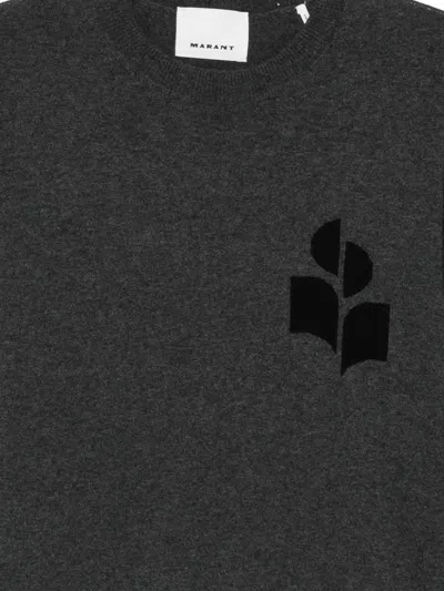 Isabel Marant Dark Grey Knit Jersey In Gray