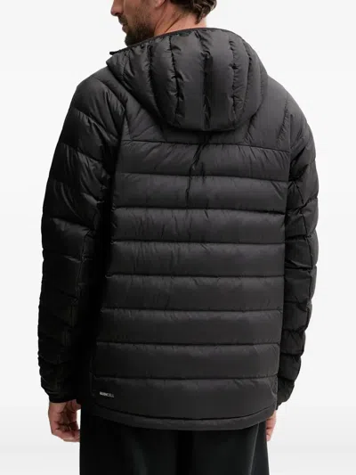 Puma Packlite Hooded-logo Jacket In Black