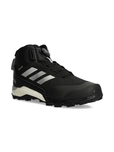 Adidas Originals 3-stripes Boots In Black