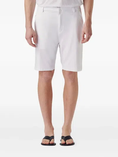 Osklen Tailored Linen Shorts In White