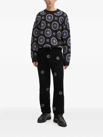 Les Deux Crew-neck Sweater In Black