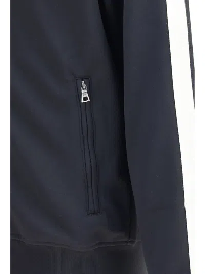 Palm Angels Classic Logo Track Jacket In Black
