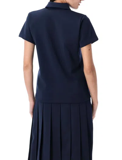 Comme Des Garçons Polo Shirt In Blue