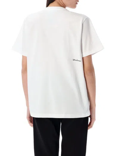 Coperni Rose T-shirt In White