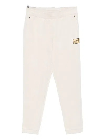 Ea7 Emporio Armani Trousers Beige In Neutral