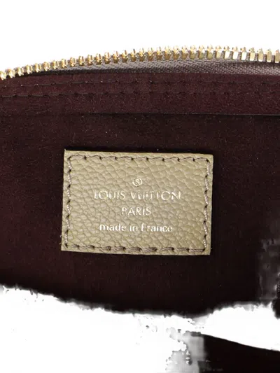 Pre-owned Louis Vuitton Neo Alma Handbag Monogram Empreinte Leather Pm Shoulder Bag In Neutral