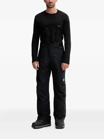 Rossignol Hero Suspenders Logo-print Ski Trousers In Black