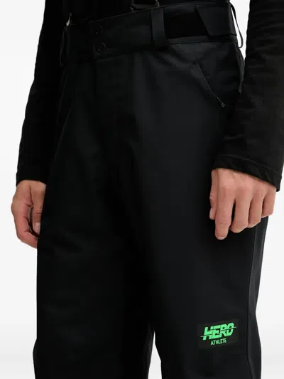 Rossignol Hero Suspenders Logo-print Ski Trousers In Black