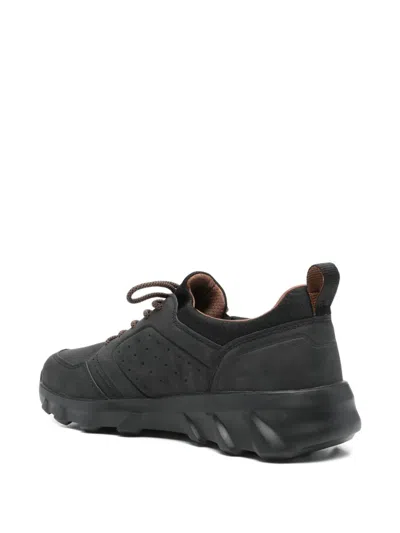 Bugatti Leisure Perforated-detail Sneakers In Black