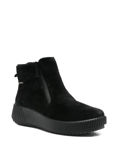 Ara Davos-st Zip-fastening Boots In Black