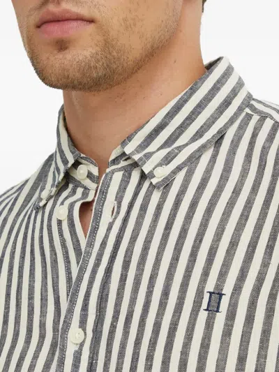 Les Deux Striped-pattern Shirt In Blue