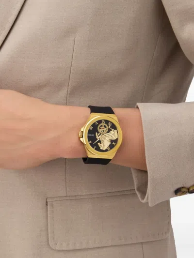 Guess Usa Horse-motif 44mm In Black
