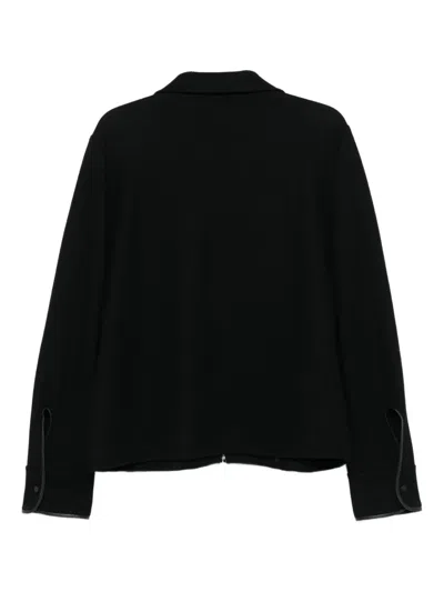 Jil Sander Zip-fastening Jacket In Black