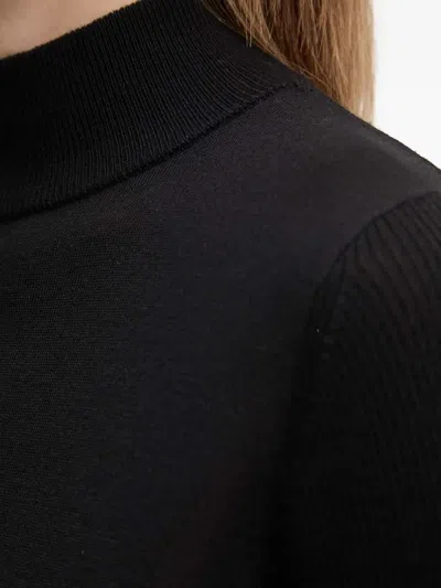Hugo Boss Turtleneck Sweater In Black