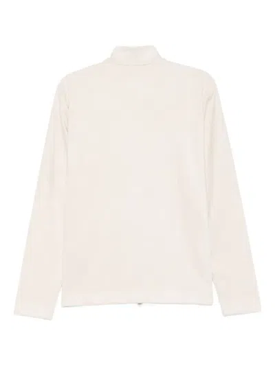 Ea7 Emporio Armani Sweaters Beige In White