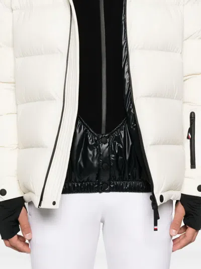 Moncler Isorno Technical Nylon Down Jacket In White