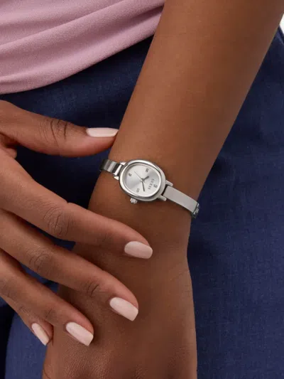 Guess Usa Stainless Steel Quartz 28mm In Metallic