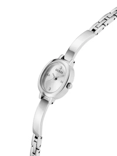 Guess Usa Stainless Steel Quartz 28mm In Metallic