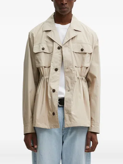 Les Deux Pocket-details Jacket In Neutral