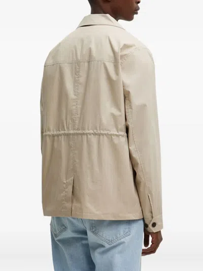 Les Deux Pocket-details Jacket In Neutral