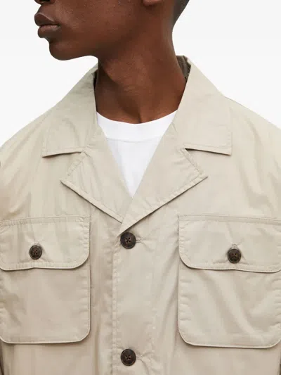 Les Deux Pocket-details Jacket In Neutral