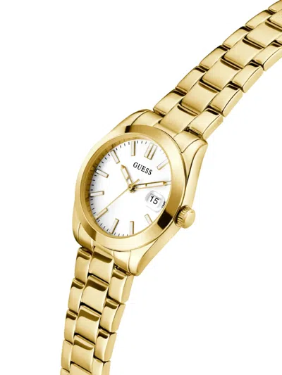 Guess Usa Stainless Steel 38mm In Gold