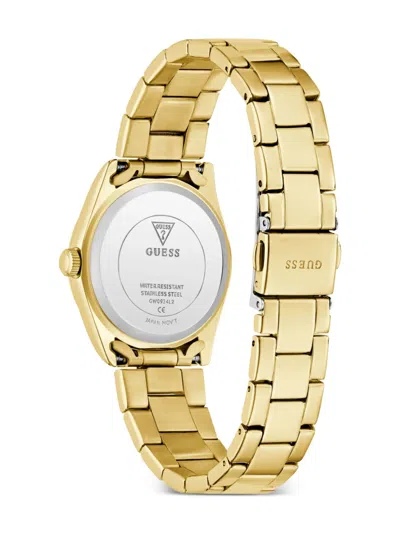Guess Usa Stainless Steel 38mm In Gold
