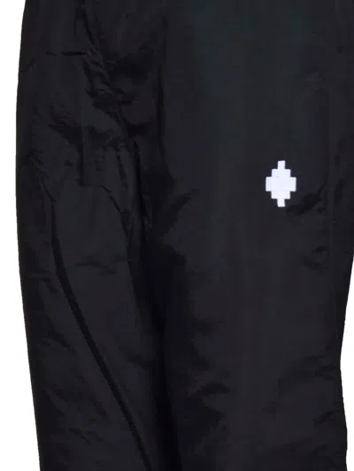 County Of Milan Drawstring Logo Track Pants In Black