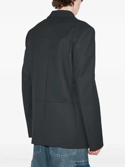 Misbhv Davide Single-breasted Blazer In Black