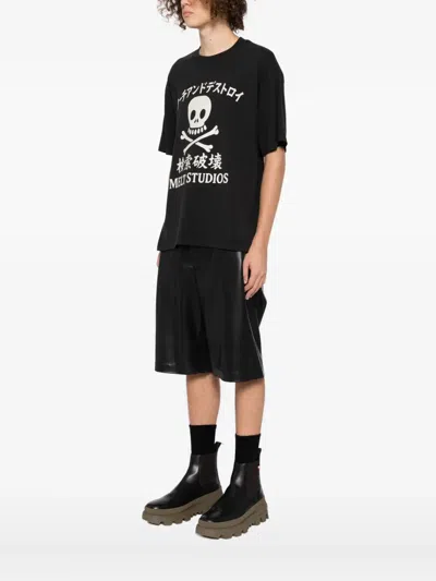 Melt Graphic-print T-shirt In Blue