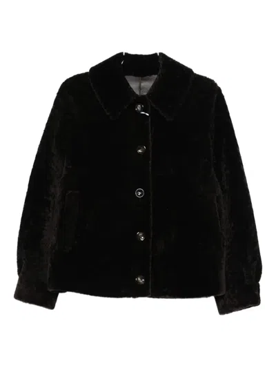 Manzoni 24 Button-fastening Jacket In Black