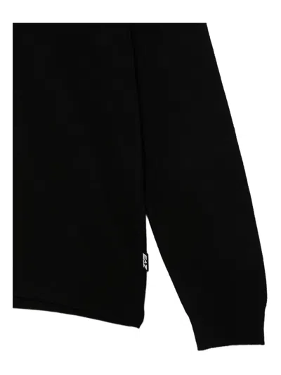 Ea7 Emporio Armani Sweaters In Black