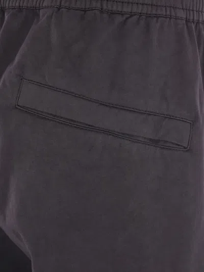 Stone Island Cargo-pocket Elasticated Trousers In Blue