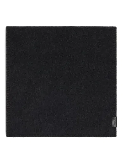 Lemaire Cocotte-stitch Scarf In Black