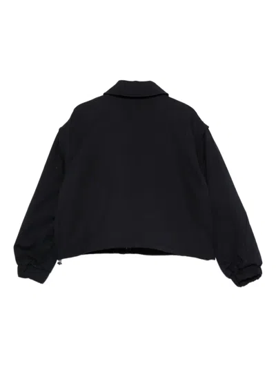 Ymc You Must Create Ymc Heath Quilted Cotton-blend Jacket In Black