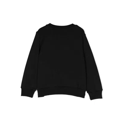 Balmain Kids Embroidered Logo Sweatshirt In Black