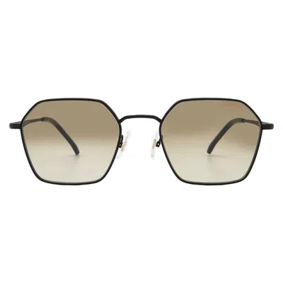 Carrera Brown Gradient Geometric Men's Sunglasses  334/s 0003/86 53 In Brown