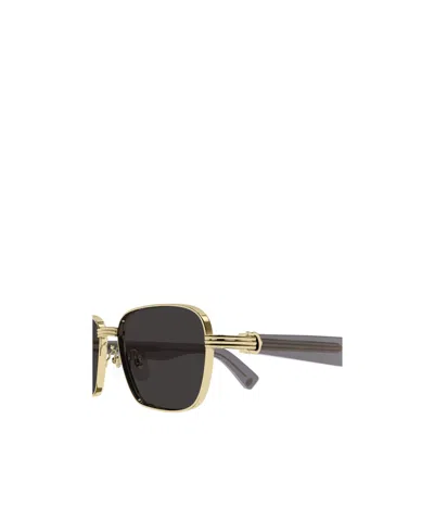 Cartier Geometric Frame Sunglasses In Black