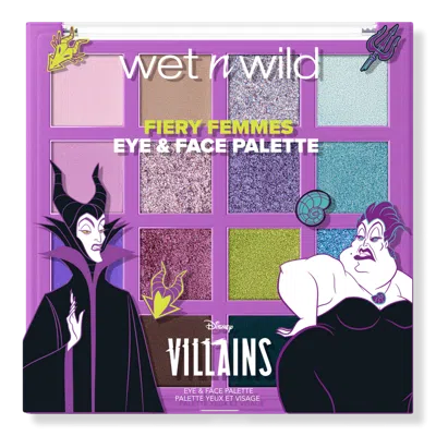 Wet N Wild Disney Villains Fiery Femmes Eye & Face Palette - Beautiful Destroyer