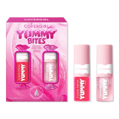 Covergirl Clean Fresh Yummy Gloss Bite Sized Minis Kit In Transparent