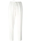 ALEXANDER WANG CROPPED TROUSERS,103693R1711768003