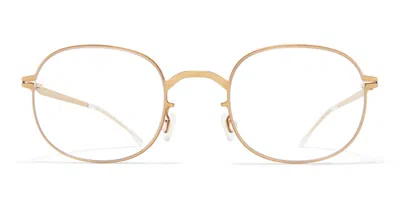 Mykita Solea Round-frame Glasses In Gold
