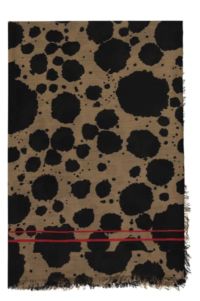Herno Scarf In Wool Blend In Multi