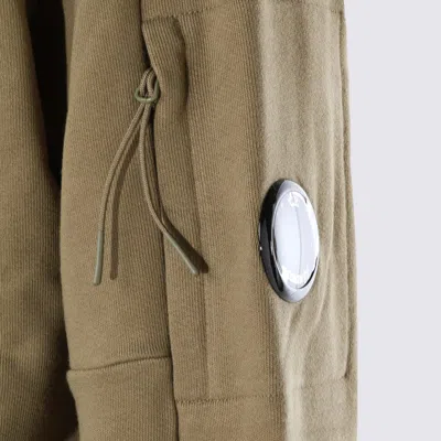 C.p. Company Half Zip Sweatshirt In Green