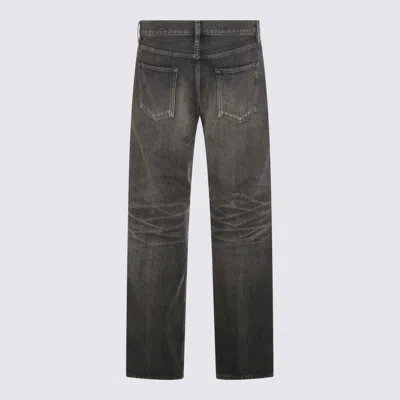 Fear Of God Straight-leg Distressed Jeans In Black