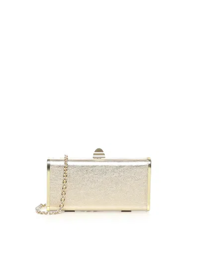 Coccinelle Liv Small Shoulder Bag In Gold