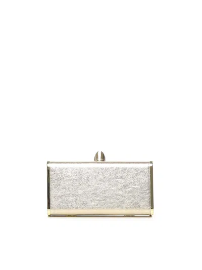 Coccinelle Liv Small Shoulder Bag In Gold