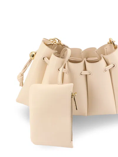 Themoirè Themoir Dafne Vegan Leather Crossbody Bag In Neutral