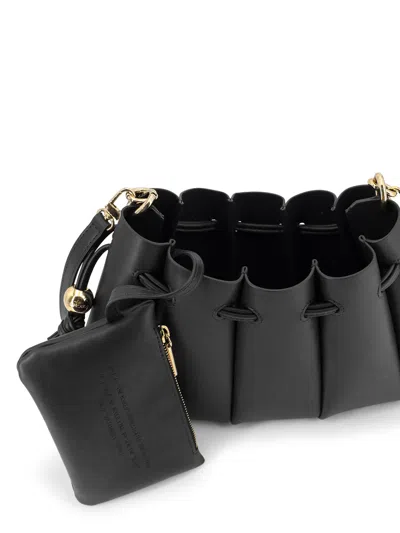 Themoirè Themoir Dafne Vegan Leather Crossbody Bag In Black