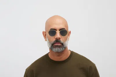 Mykita Vaasa Round-frame Glasses In Gold